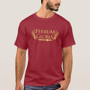Ferrum und Gloria-Gladiator-T - Shirt