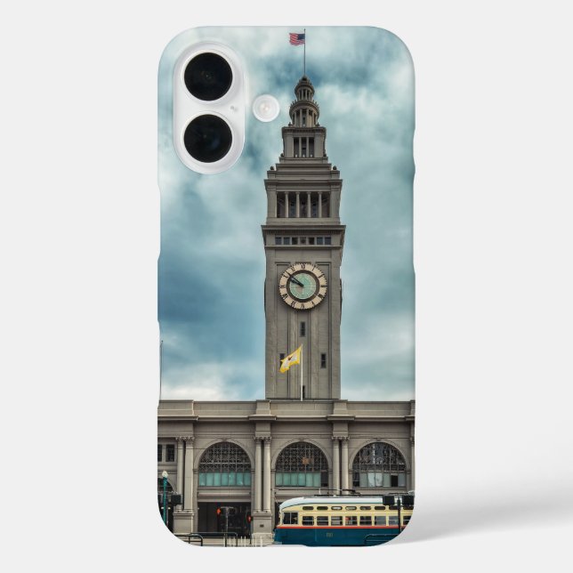Ferry Building Clock Tower Case-Mate iPhone Hülle (Rückseite)