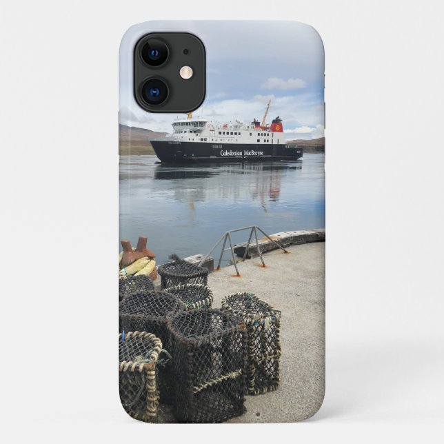 Ferry Sailing to Islay in Schottland iPhone Case (Rückseite)
