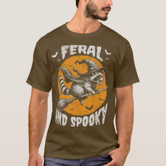 Ferry und Spooky Opossum Halloween T-Shirt