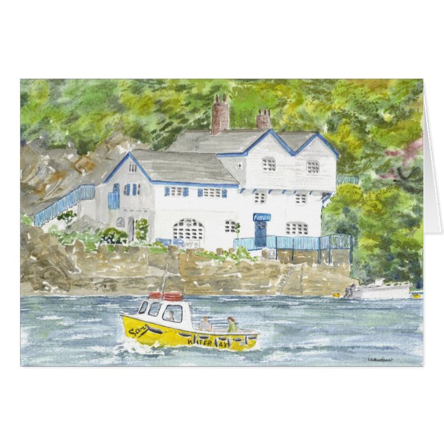 "Ferryside" Karte (Vorderseite (Horizontal))