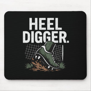 Fersenbagger Fußballschuh Netz Lüfter Zahnrad Desi Mousepad