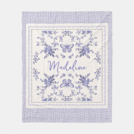 Fersenspielzeug aus französischem Toillavendel Fleecedecke