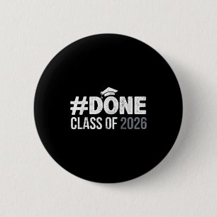 #fertig Abschlussklasse 2026 Absolvent Abschluss 2 Button