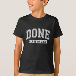 Fertig Cl Von 2026 Absolvent Lustig 2026 Abiturien T-Shirt