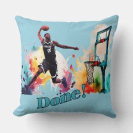 Fertig: Der ultimative Slam Dunk Basketball Trend Kissen