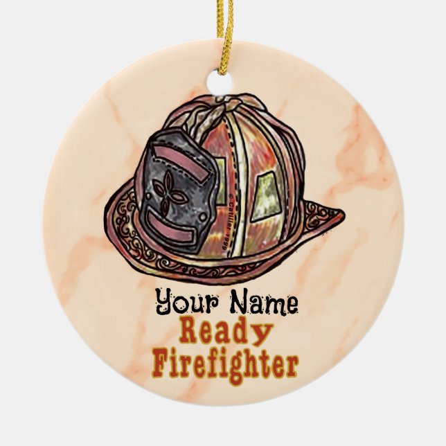 Fertig Feuerwehrmann Ornamente (Vorne)