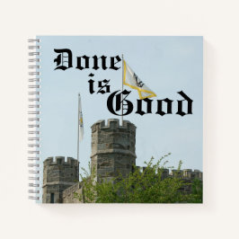 Fertig ist Good Bryn Mawr Great Hall Towers Notizbuch