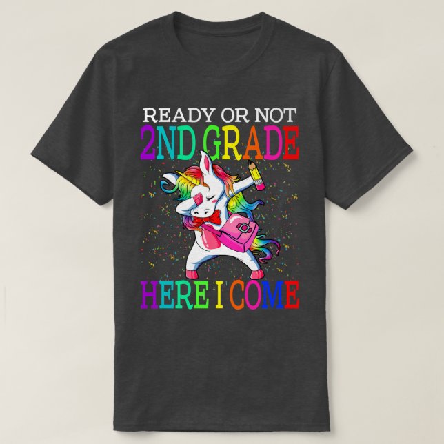 Fertig oder nicht 2. Klasse hier komme ich wieder  T-Shirt (Design vorne)