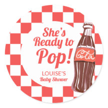 Fertig zum Knallen Soda Cola Baby Shower Favor