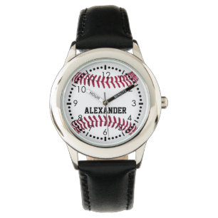 Fertigen Sie Baseball-Namen besonders an Armbanduhr