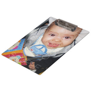 Fertigen Sie es mit Ihren Fotos besonders an Klemmbrett