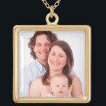 Fertigen Sie Familien-Foto besonders an Vergoldete Kette<br><div class="desc">Fertigen Sie Familien-Foto besonders an. Personifizieren Sie leicht,  indem Sie das Schablonen-Foto durch ein denkwürdiges Foto Ihrer eigenen Familie ersetzen.</div>