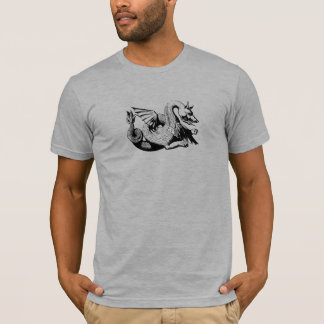 Fertigen Sie Ihren eigenen Thron-Art Sigil Drachen T-Shirt
