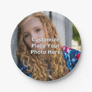 Fertigen Sie mit Ihrem Foto besonders an Pappteller