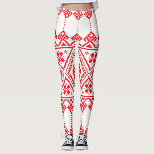 Fertigen Sie nationalen Entwurf Ukraine besonders Leggings