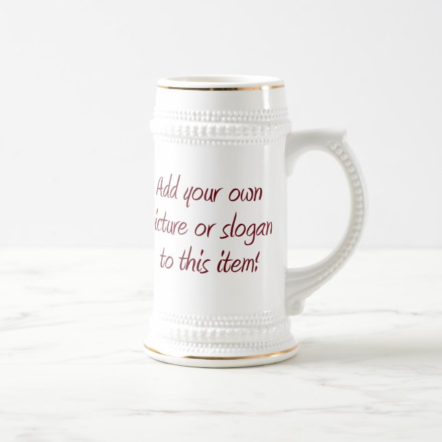 Fertigen Sie - Stein besonders an Bierglas (Rechts)