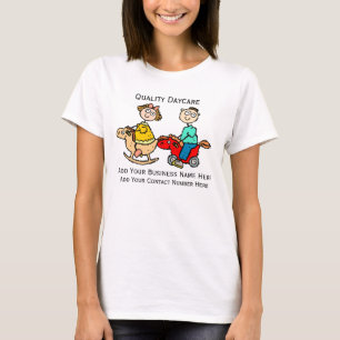 Fertigen Sie T für Kinderbetreuungs-oder T-Shirt
