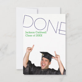 Fertiges Foto Vertikal - Einladung zur dritten Stu