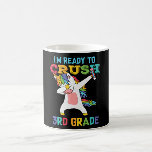 Fertigputz 3. Klasse Back School Unicorn Dabbing Kaffeetasse