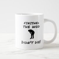 Fertigstellung der WOD - Cross-fit- Neuheit-Tasse