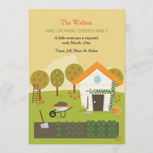 Fertile Garden Pregnancy Ankündigung