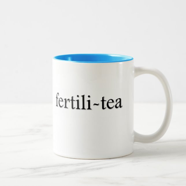 Fertili-Tee Scripture-Tee u. Kaffee-Tasse Zweifarbige Tasse (Rechts)