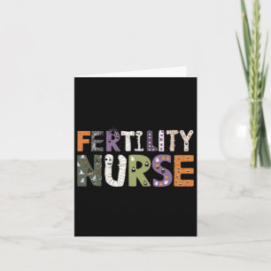 Fertilität heilt Halloween Spooky Nursing Trick od Karte