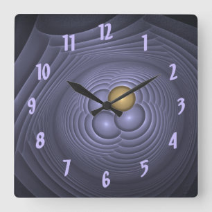 FertilitätsSquare Wall Clock Quadratische Wanduhr