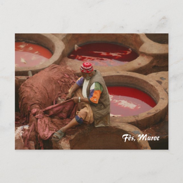 Fès, Maroc Postkarte (Vorderseite)