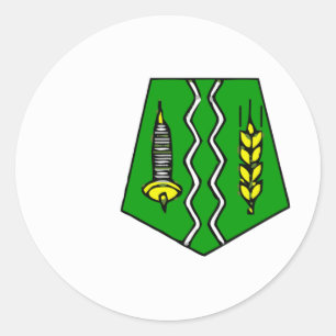 Fes, Marokko Runder Aufkleber