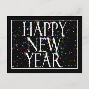 fesselnde neue Jahre Feiertagspostkarte