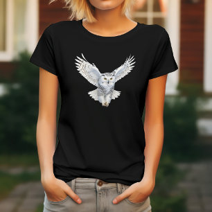 Fesselnde Schneeeule T-Shirt