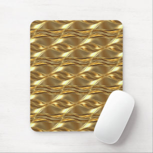 Fesselndes Goldmuster Mousepad