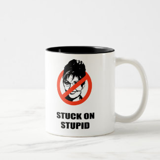 Fest auf dummem zweifarbige tasse