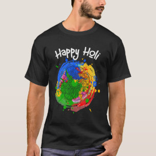 Fest der Farben Happy Holi 2023 für Hindu T-Shirt