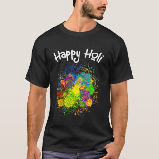 Fest der Farben Happy Holi 2023 für Hindu T-Shirt