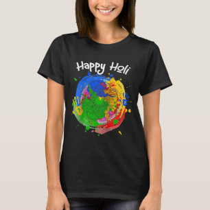 Fest der Farben Happy Holi 2023 für Hindu T-Shirt