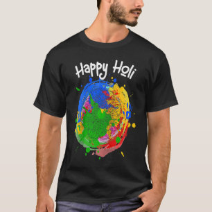 Fest der Farben Happy Holi 2023 für Hindu T-Shirt
