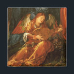 Fest der Rose Garlands Engel von Albrecht Durer Magnet<br><div class="desc">Fest der Rose Garlands (Engeldetails) (1506) von Albrecht Dürer (1471-1528). Eine Vintage Renaissance-Ära mit einem religiösen Porträtmalerei,  in dem ein musikalischer Engel auf einem Musikinstrument,  der Laute,  Musik spielt.</div>