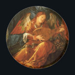 Fest der Rose Garlands Engel von Albrecht Durer Magnet<br><div class="desc">Fest der Rose Garlands (Engeldetails) (1506) von Albrecht Dürer (1471-1528). Eine Vintage Renaissance-Ära mit einem religiösen Porträtmalerei,  in dem ein musikalischer Engel auf einem Musikinstrument,  der Laute,  Musik spielt.</div>