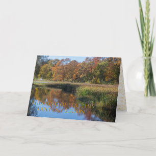 Fest der Tabernacles denken an Sie grüßen. Karte