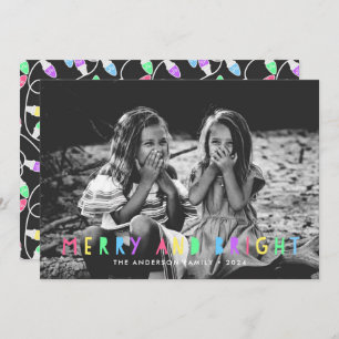 Fest fröhlich und hell Single Foto Weihnachten