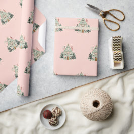 Fest-Häuser-Umschlagpapier Geschenkpapier
