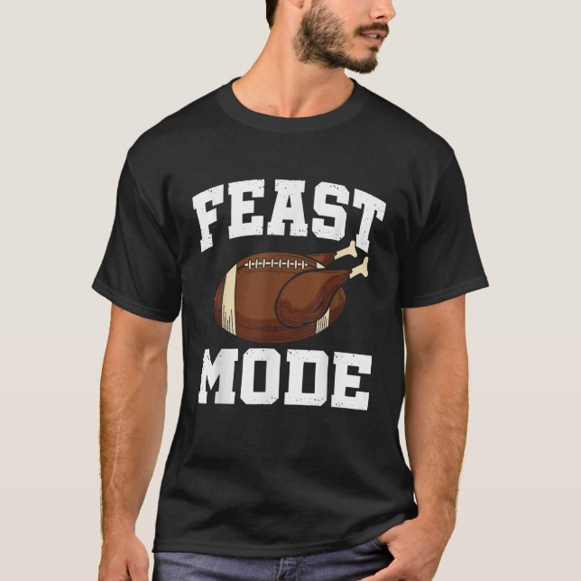 Fest Mode Football Türkei Funny Erntedank Geschenk T-Shirt (Vorderseite)