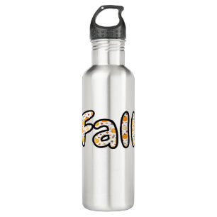 Fest-Modus - Niedliche Herbst-Komfort-Lebensmittel Edelstahlflasche