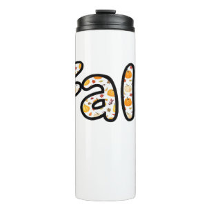 Fest-Modus - Niedliche Herbst-Komfort-Lebensmittel Thermosbecher