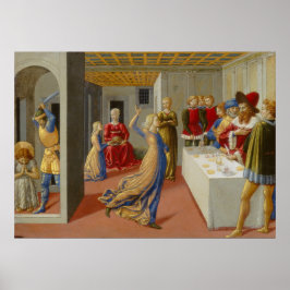Fest of Herod - Benozzo Gozzoli Kunst, Dichtung un Poster