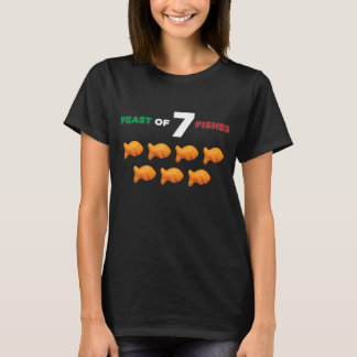 Fest von sieben Fischen Weihnachten T-Shirt