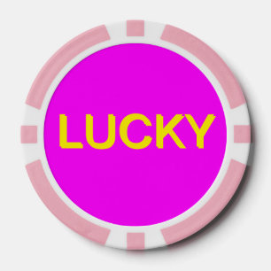 Fest zum Feiern Pokerchips